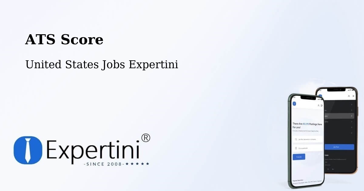 Resume ATS Score & Job Description Match Tool – Preston - United States Jobs Expertini