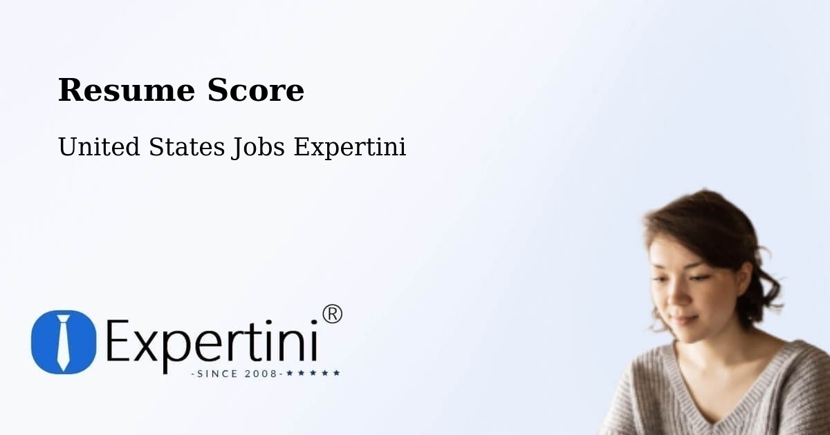Resume Score & Job Description Match Tool – Preston - United States Jobs Expertini